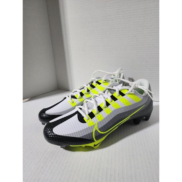 Nike Vapor Edge Speed 360 Football Cleats White/Volt/Grey  DQ5110-071 Size 10 - Picture 2 of 10